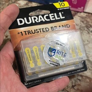 Duracell Battery Pack - Black and Silver